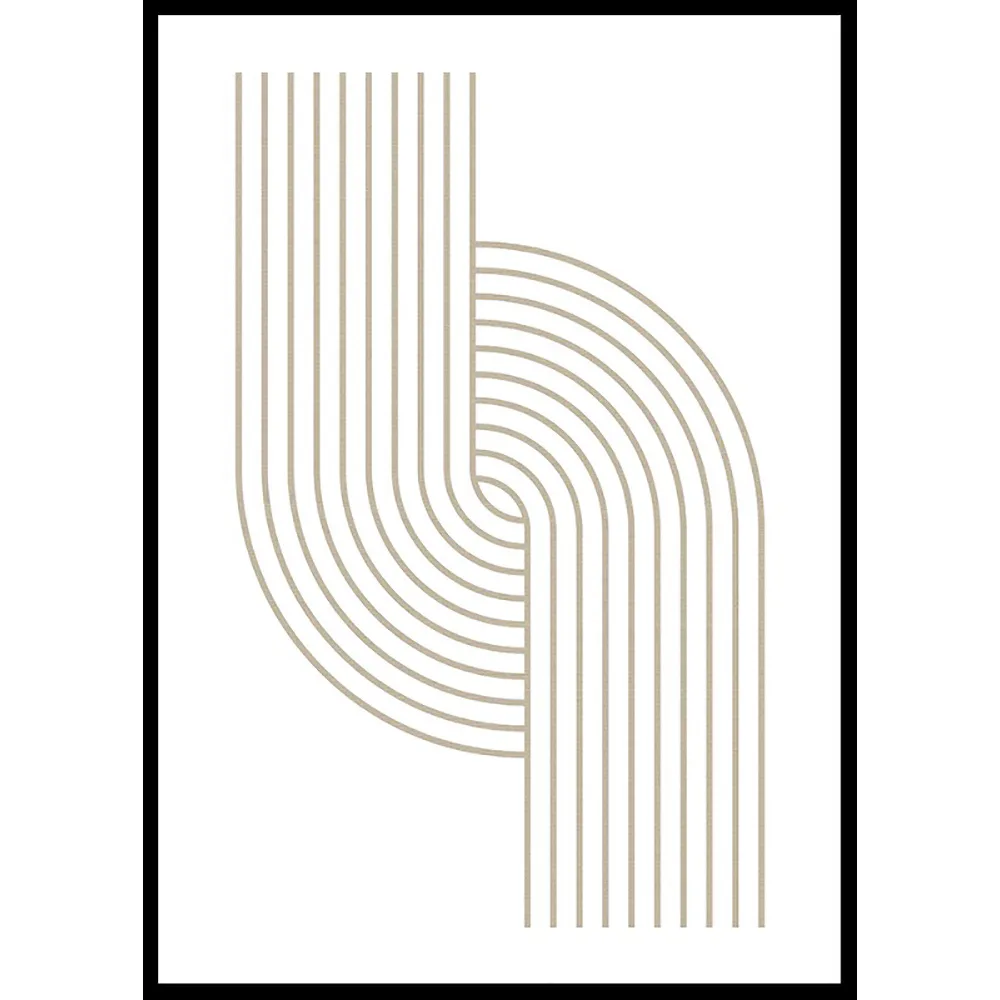 Poster Gallerix Art Lines No1