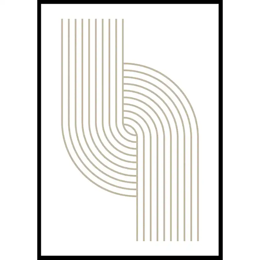 Poster Gallerix Art Lines No1