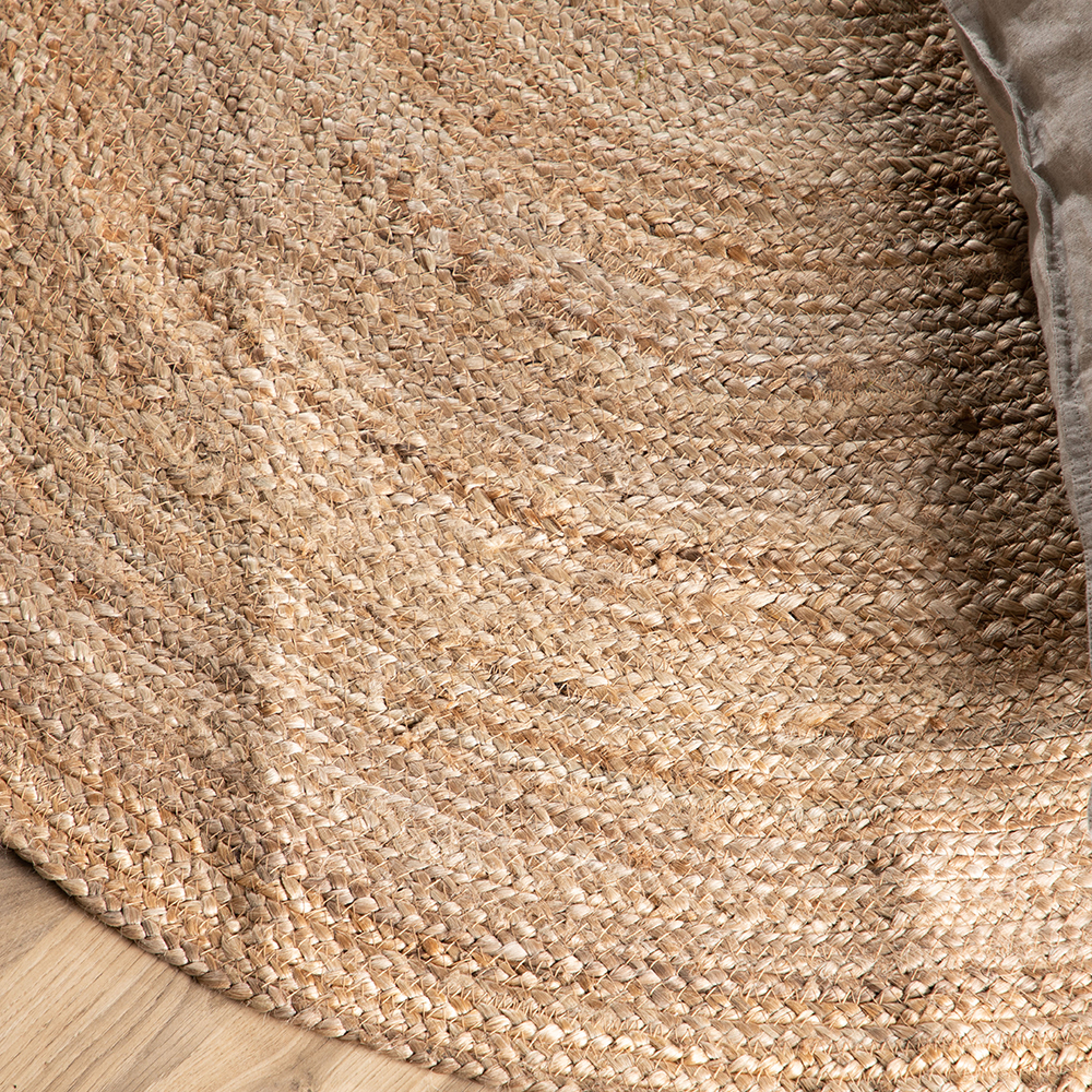 Oliver Jute - 50*90-Oval -Nature 50x90 cm