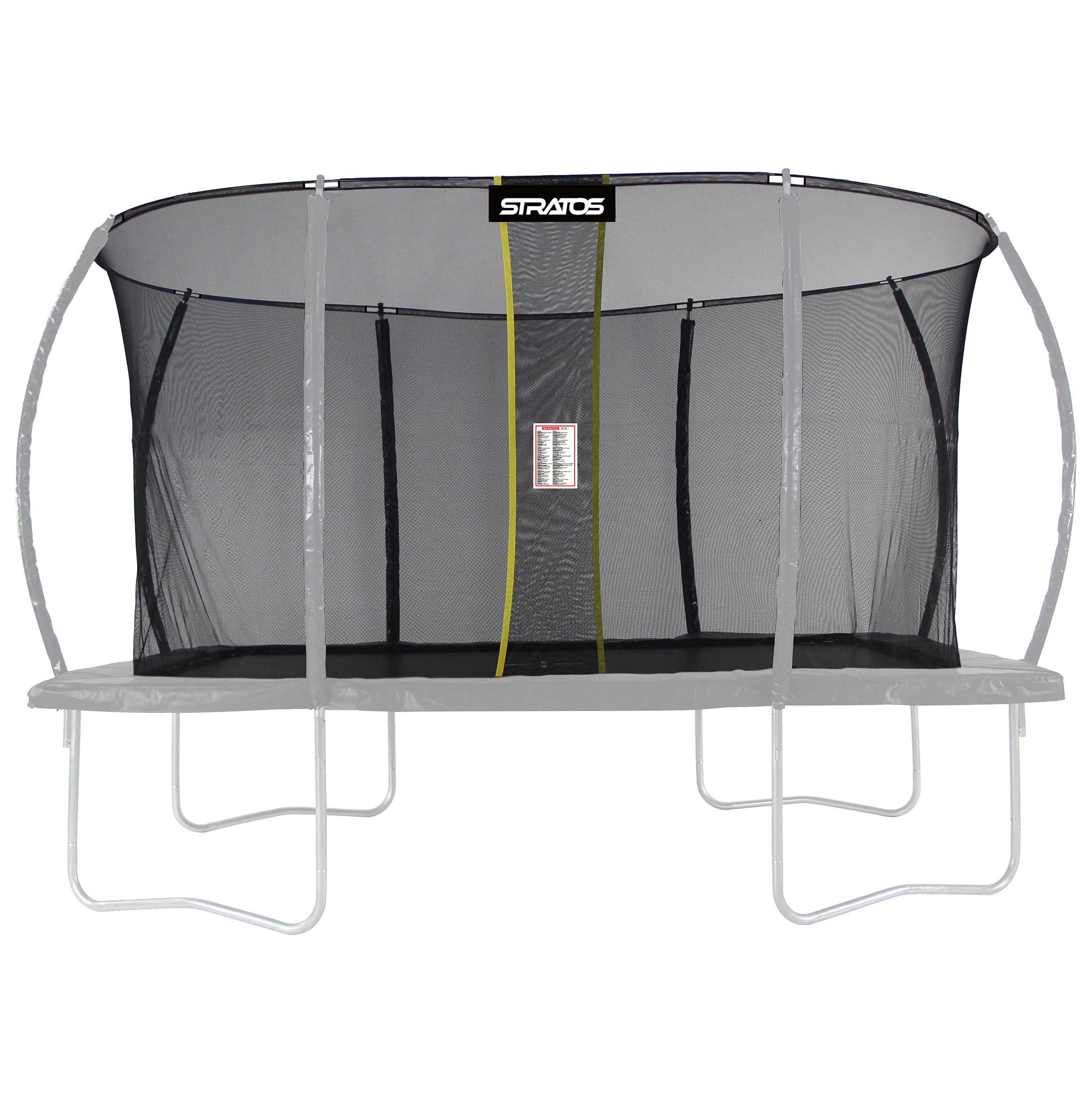 Skyddsnät för Studsmatta Stratos Rektangulär