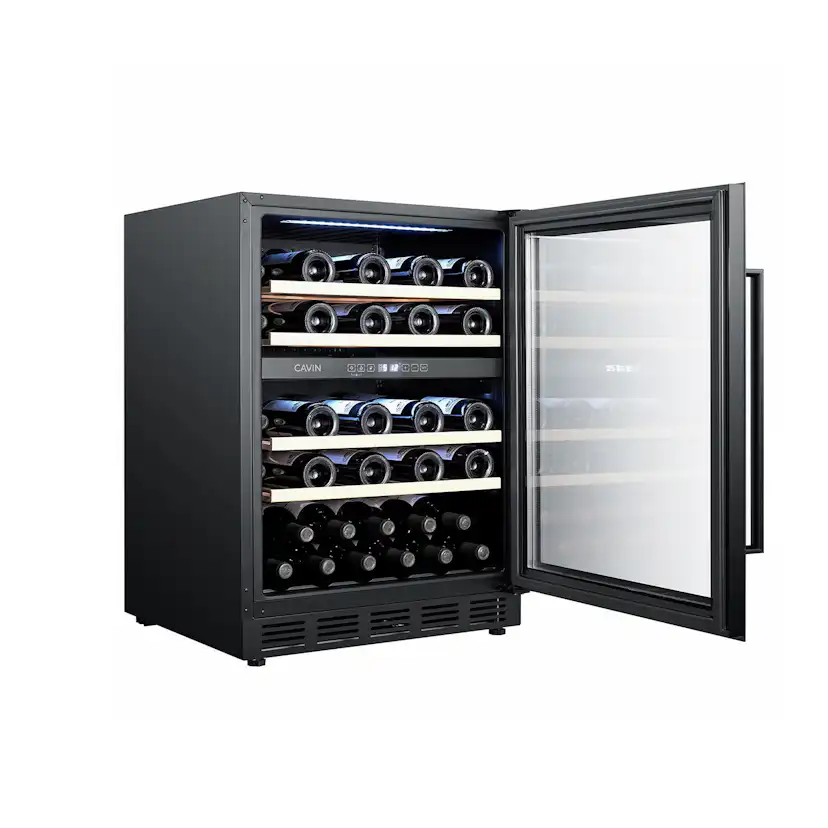 Vinkyl Cavin Arctic Collection 60D Fullglass Black - Elegant Svart