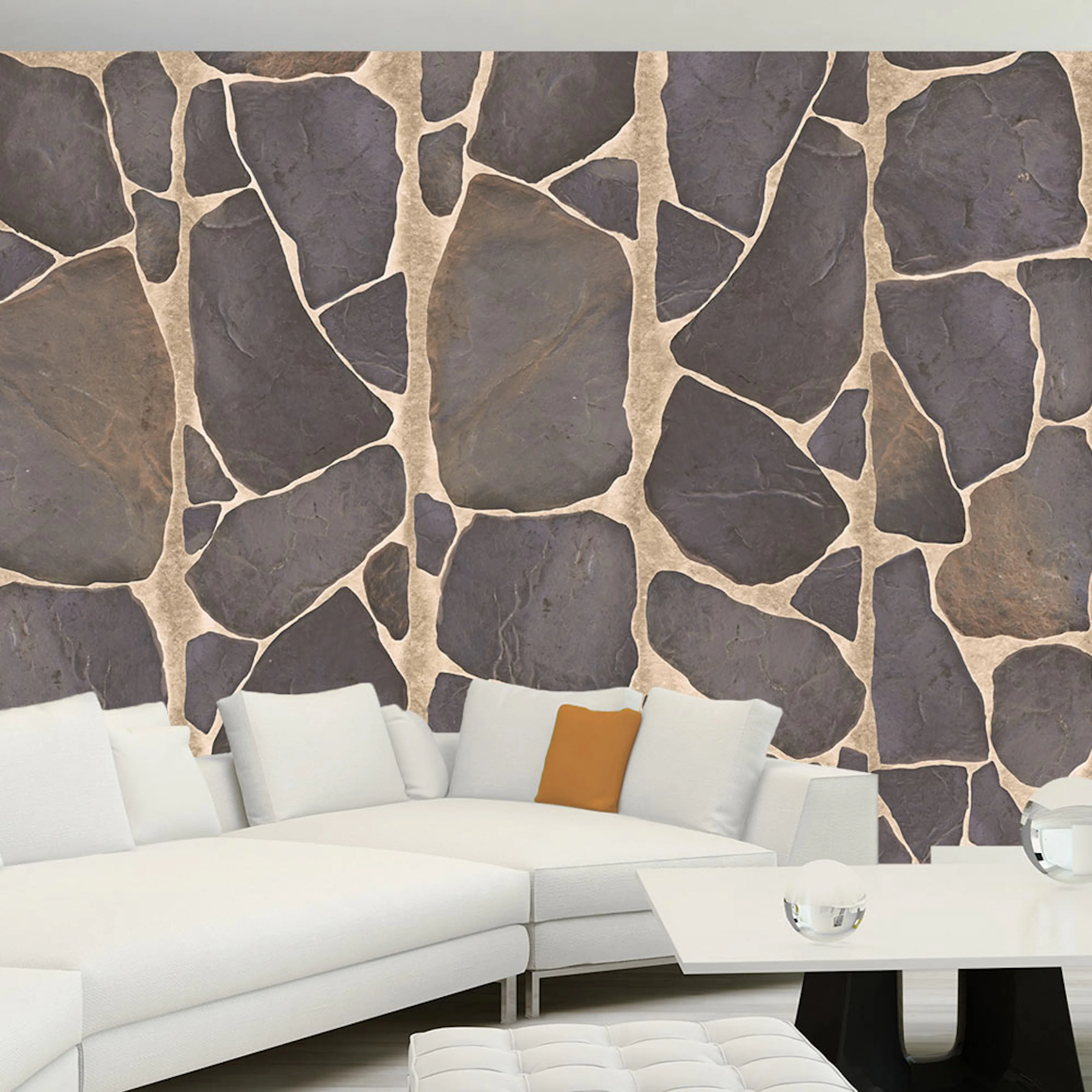 Fototapet Arkiio Rock mosaic 50x1000 cm