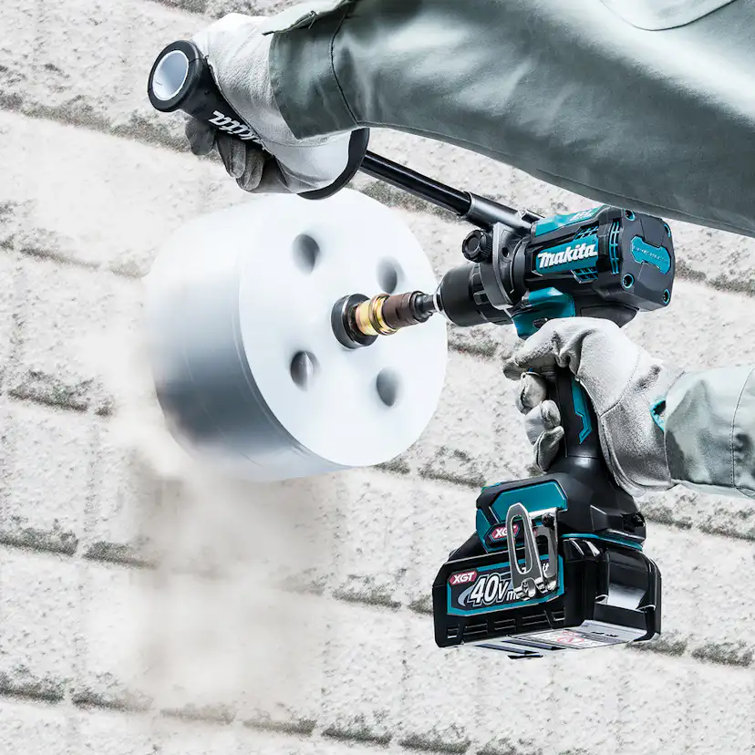 Borrskruvdragare Makita DF001GM201 40V med Batteri och Laddare