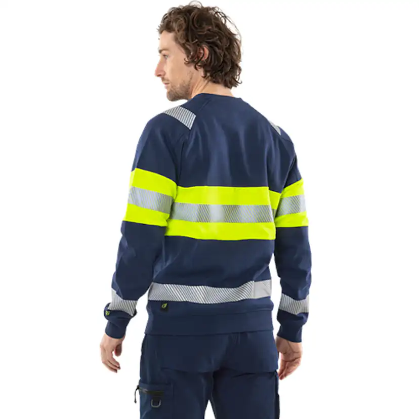 Varsel sweatshirt Fristads Stiby 7530 GKC, klass 1