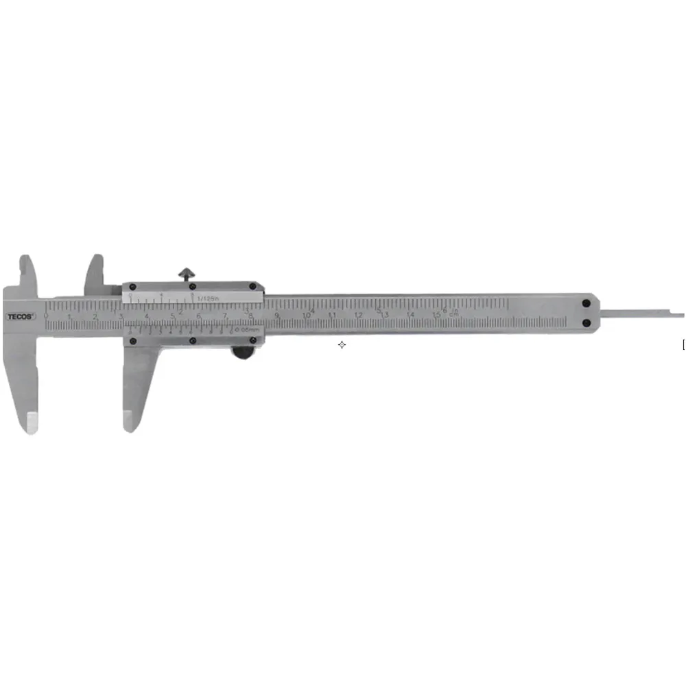 Skjutmått Tecos m/skruelås 0-150mm
