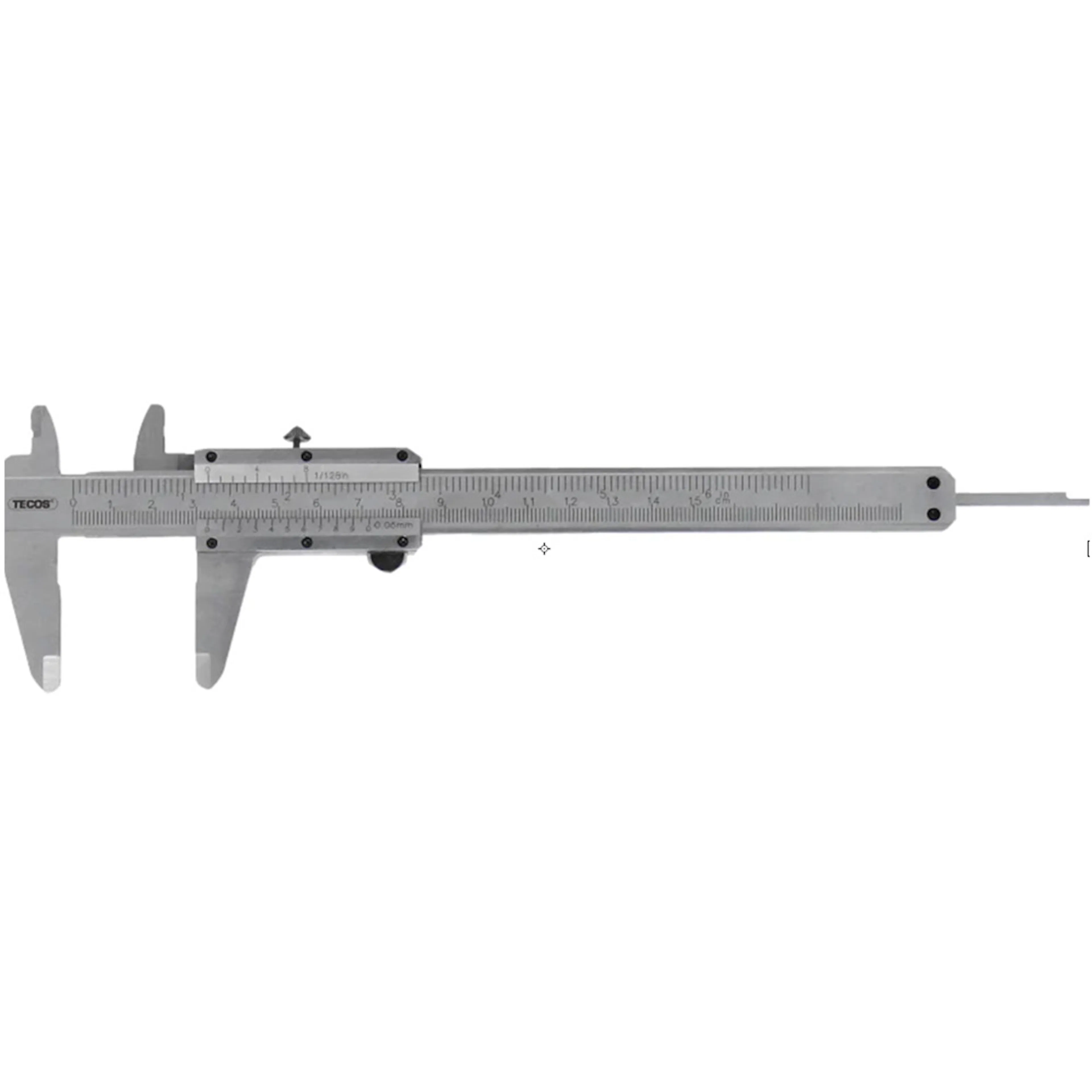 Skjutmått Tecos m/skruelås 0-150mm
