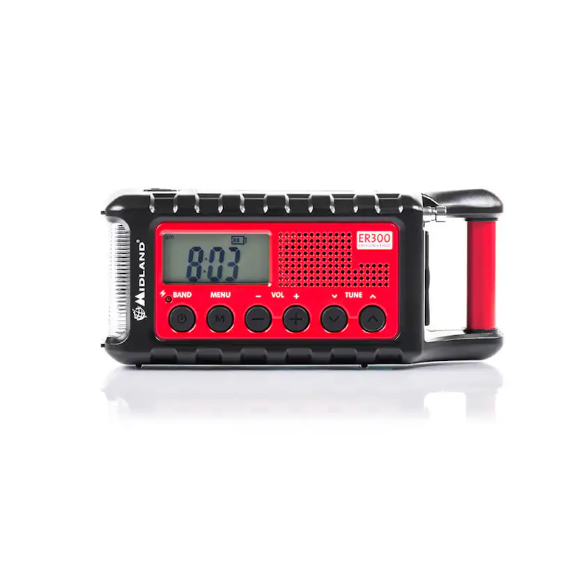 Nödradio Power Bank Midland ER300 Röd/Svart