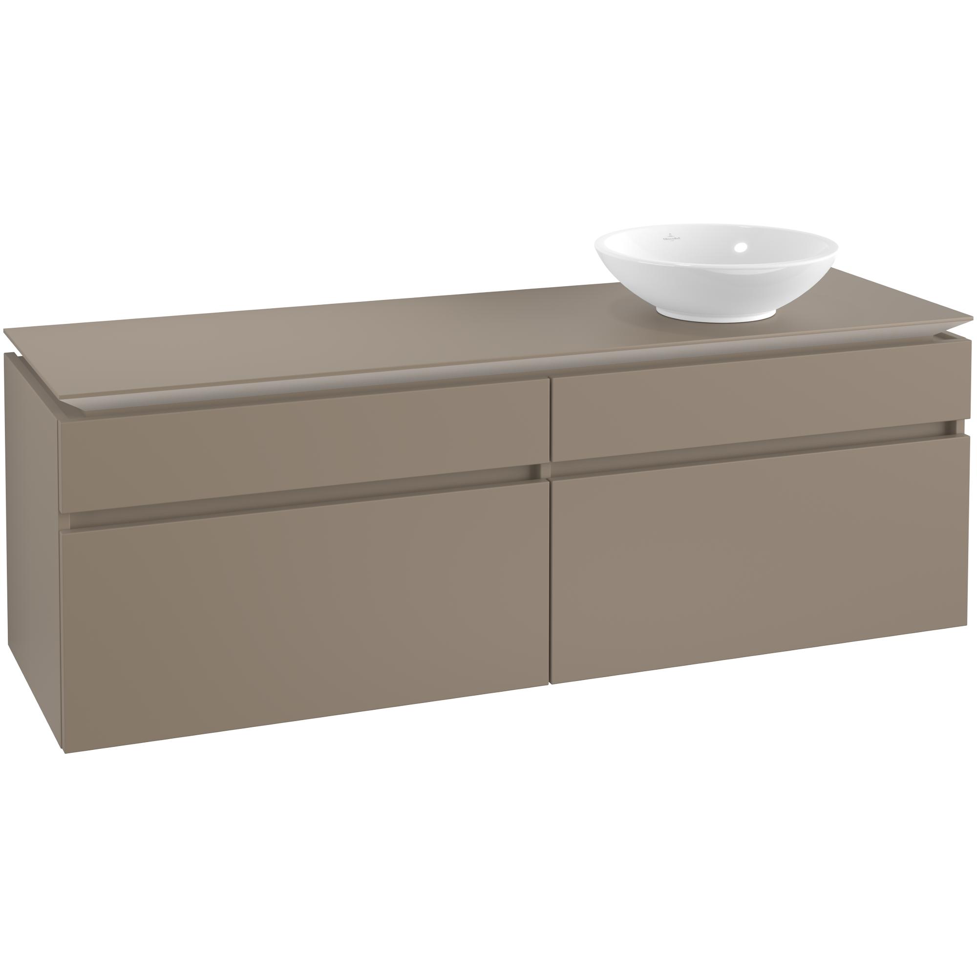 Tvättställsskåp Villeroy & Boch Legato 1600 med 4 Lådor för Fristående Tvättställ