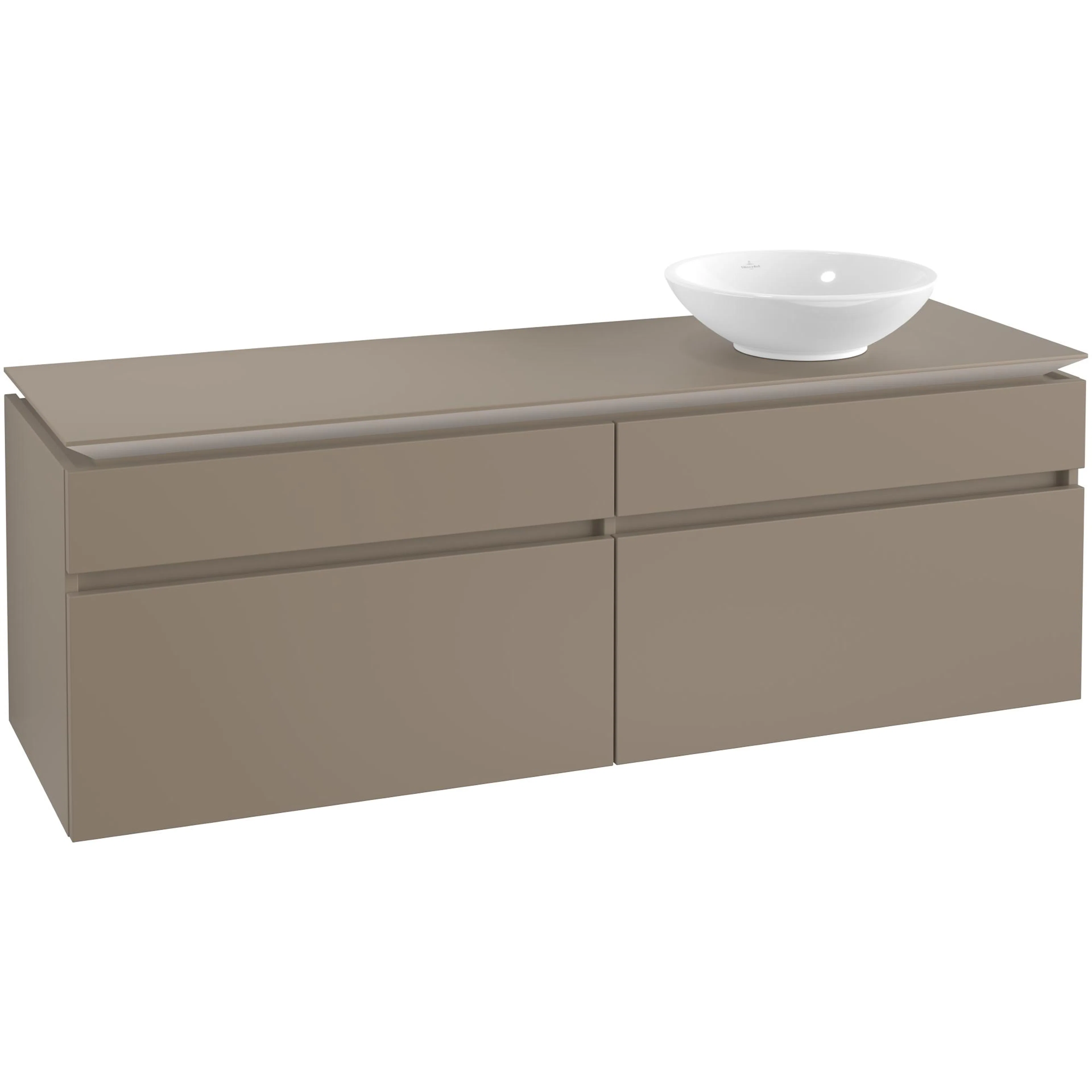 Tvättställsskåp Villeroy & Boch Legato 1600 med 4 Lådor för Fristående Tvättställ