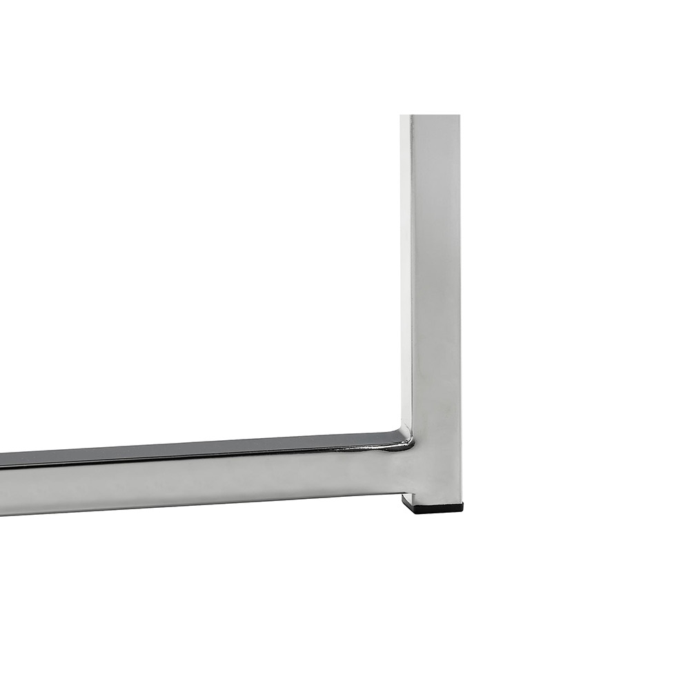 Nelly Sidobord Låg 45 cm Vit/Krom