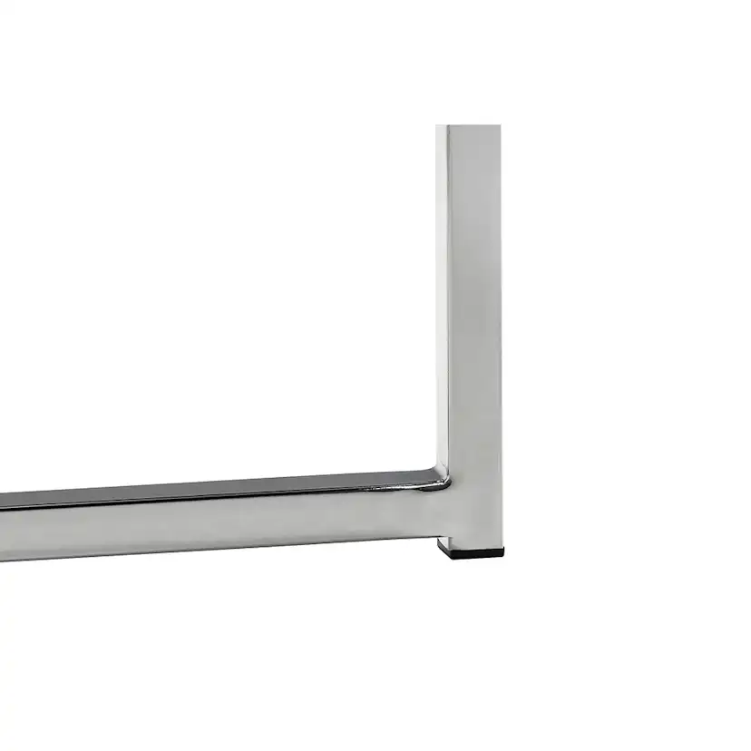 Nelly Sidobord Låg 45 cm Vit/Krom