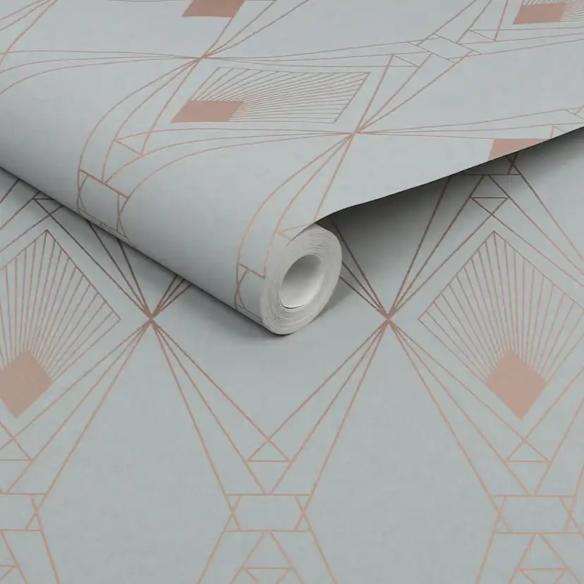 Tapet NEXT Deco Geometric Grey