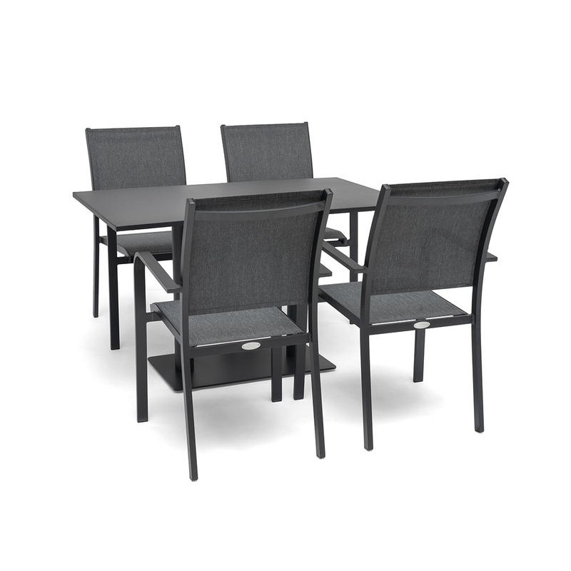 NÄSBY CAFEBORD 70X120 CM Svart