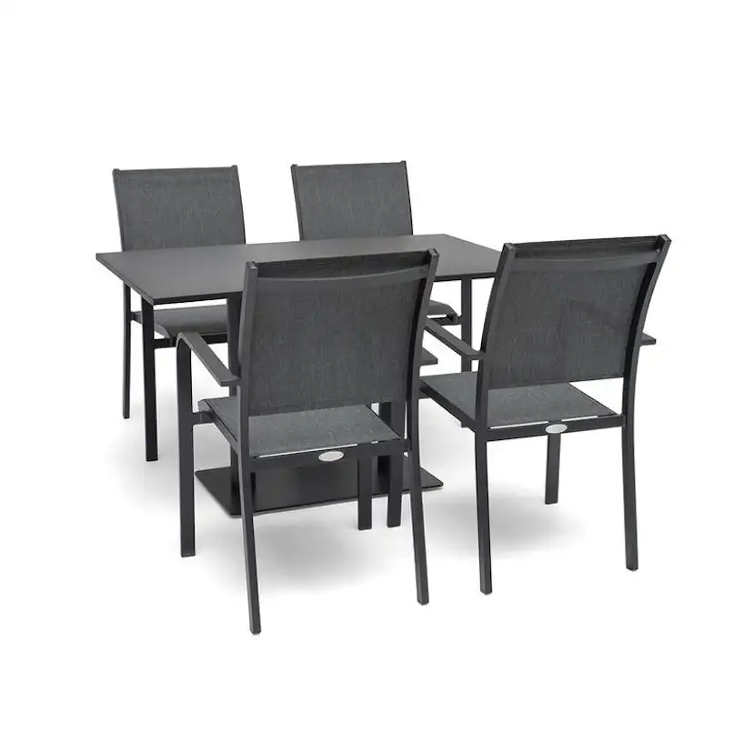 NÄSBY CAFEBORD 70X120 CM Svart