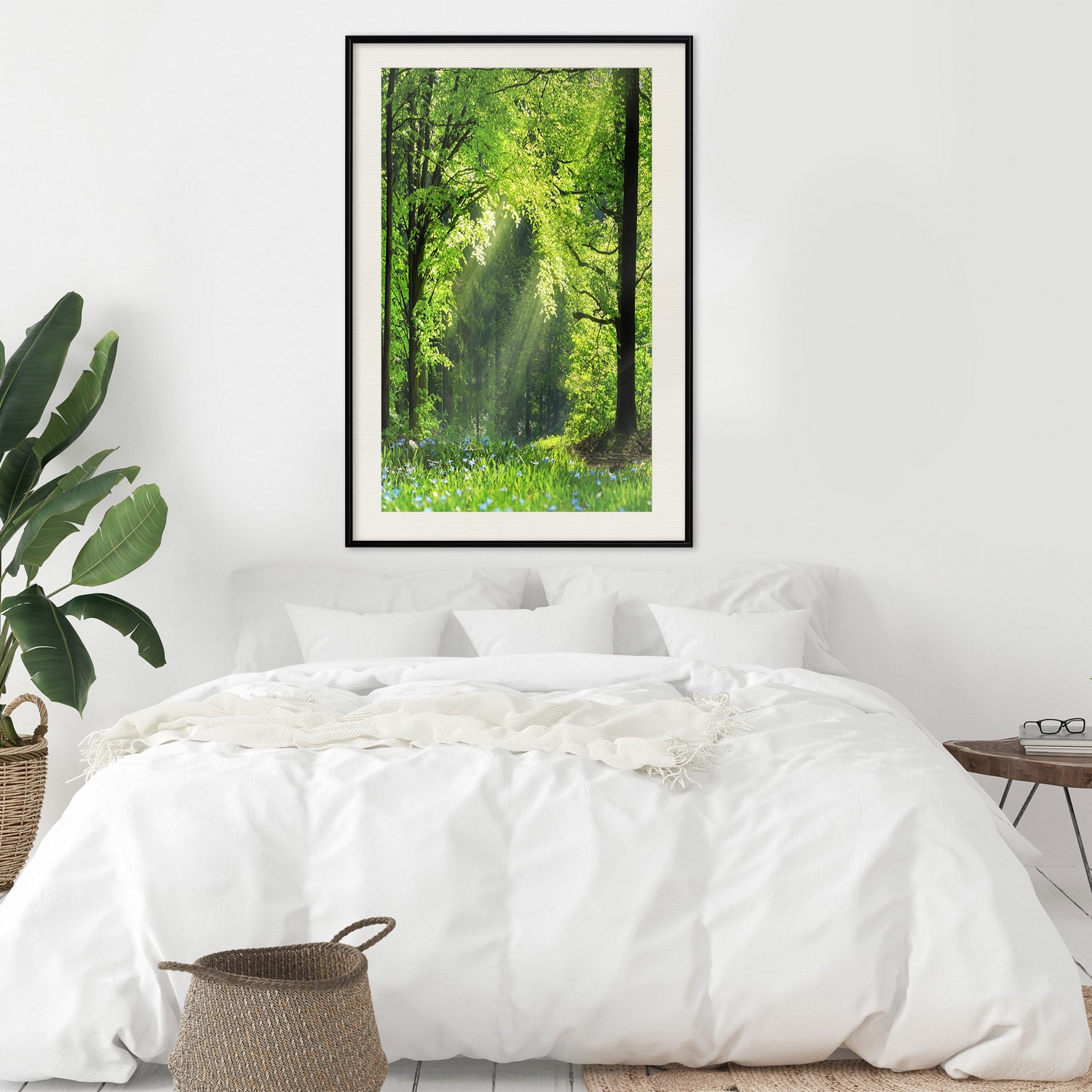 Affisch - Rebirth of Nature [Poster] 20x30 Svart ram med passepartout, 20x30 cm