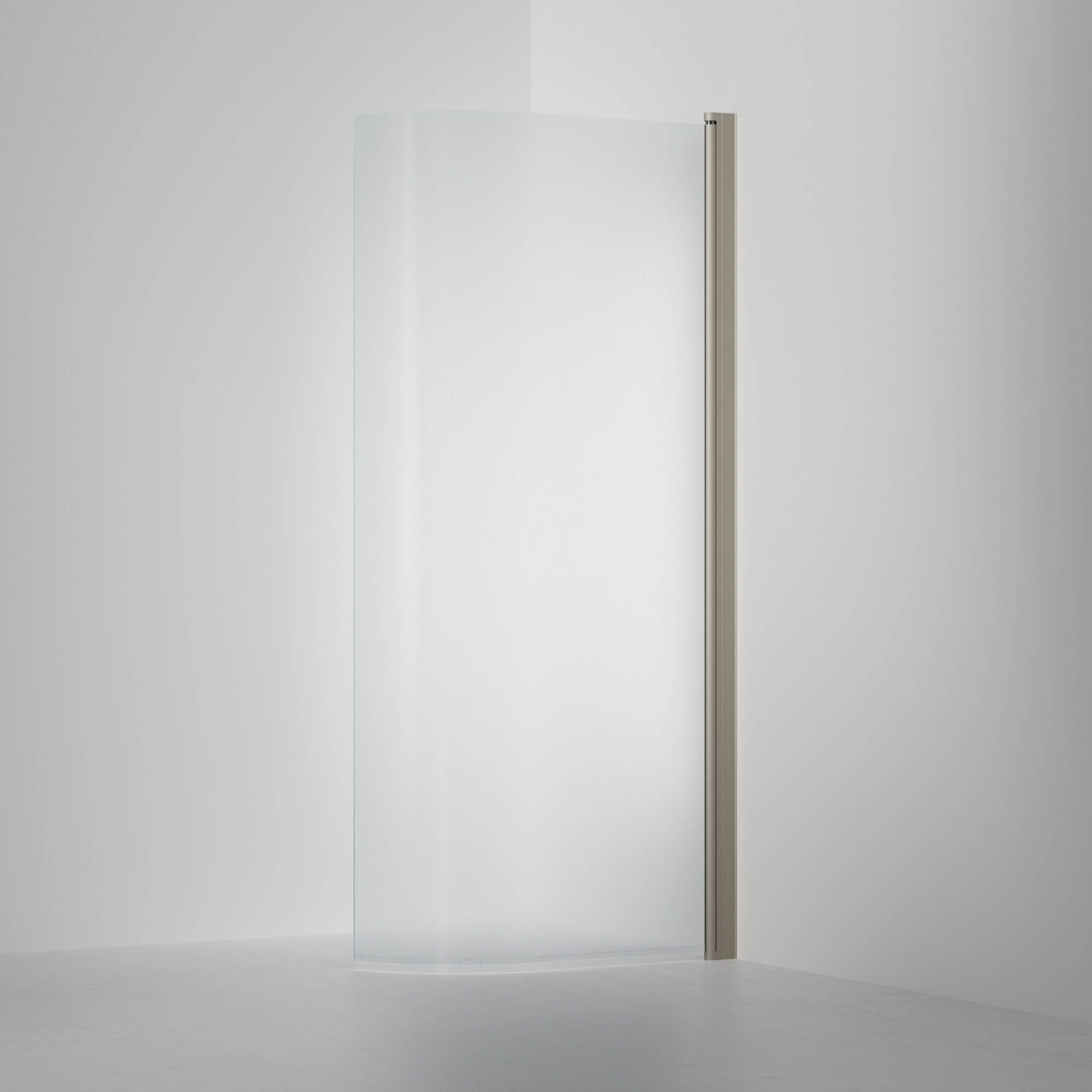 Duschvägg Linc Josephine Stone, Frostat Glas, Bredd: 880 mm