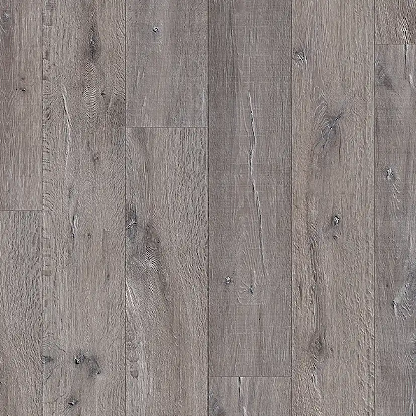 Laminatgolv Long Plank 4V RECLAIMED GREY OAK, PLANK Living Expression