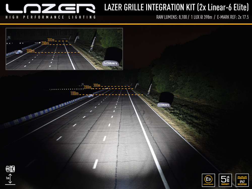 Lazer kit Elite Pebe Toyota Hilux Legend / Hero 21