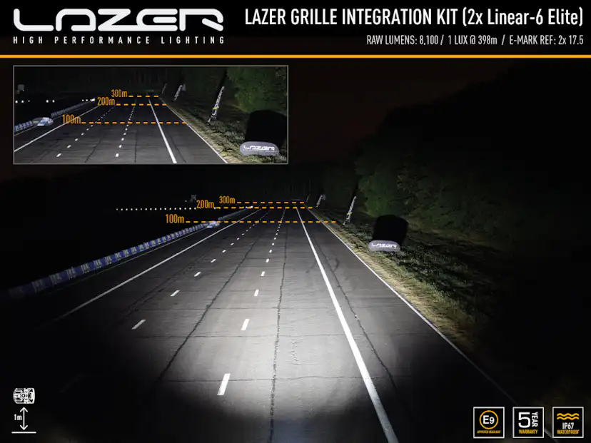 Lazer kit Elite Pebe Toyota Hilux Legend / Hero 21