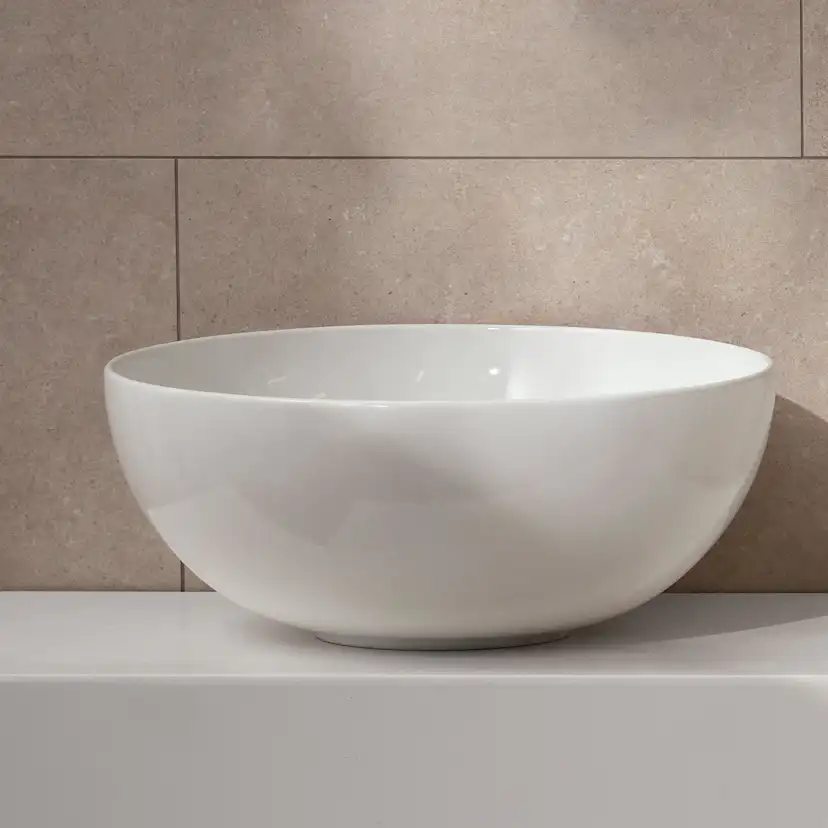 Fristående Tvättställ Miller Badrum Bowl Porslin