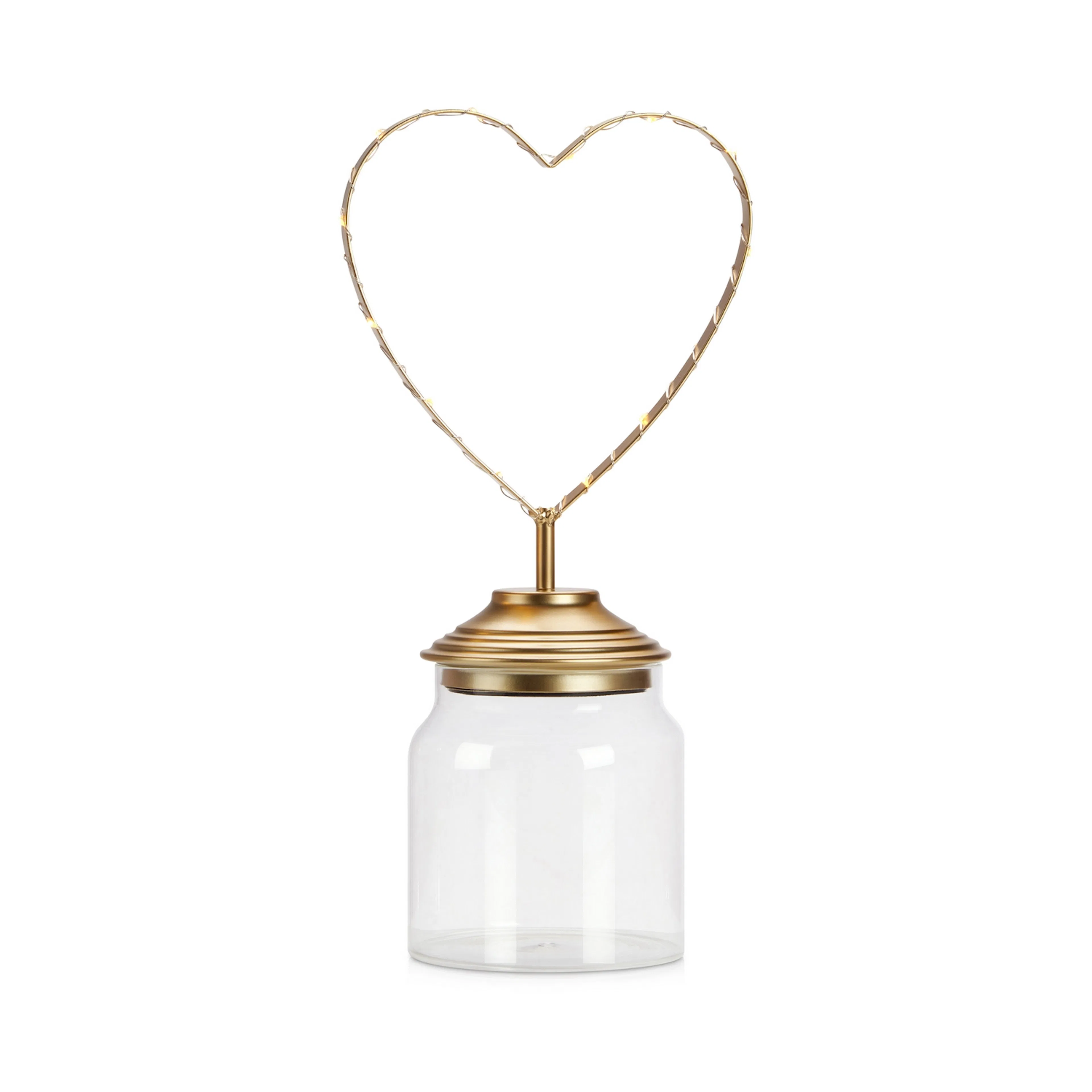 Bordsdekoration Markslöjd Sweetie Heart 15L Guld