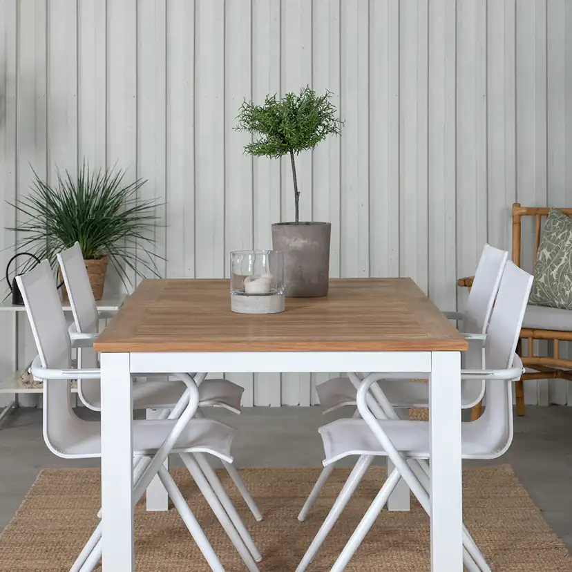 Matgrupp Venture Home Pave med 4 Act Stolar L: 152 cm
