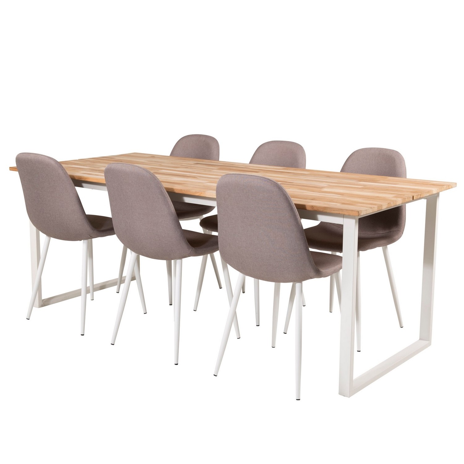 Matgrupp Venture Home Cirebon med 6st Polar Stolar