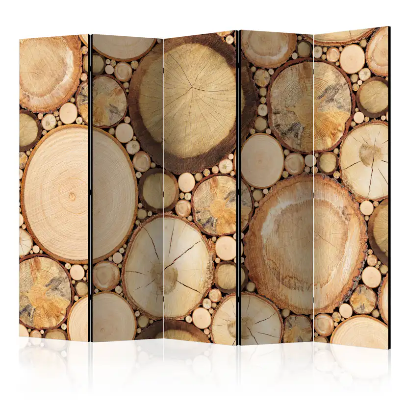 Rumsavdelare Skärmvägg Arkiio Wood Grains II 225x172 cm