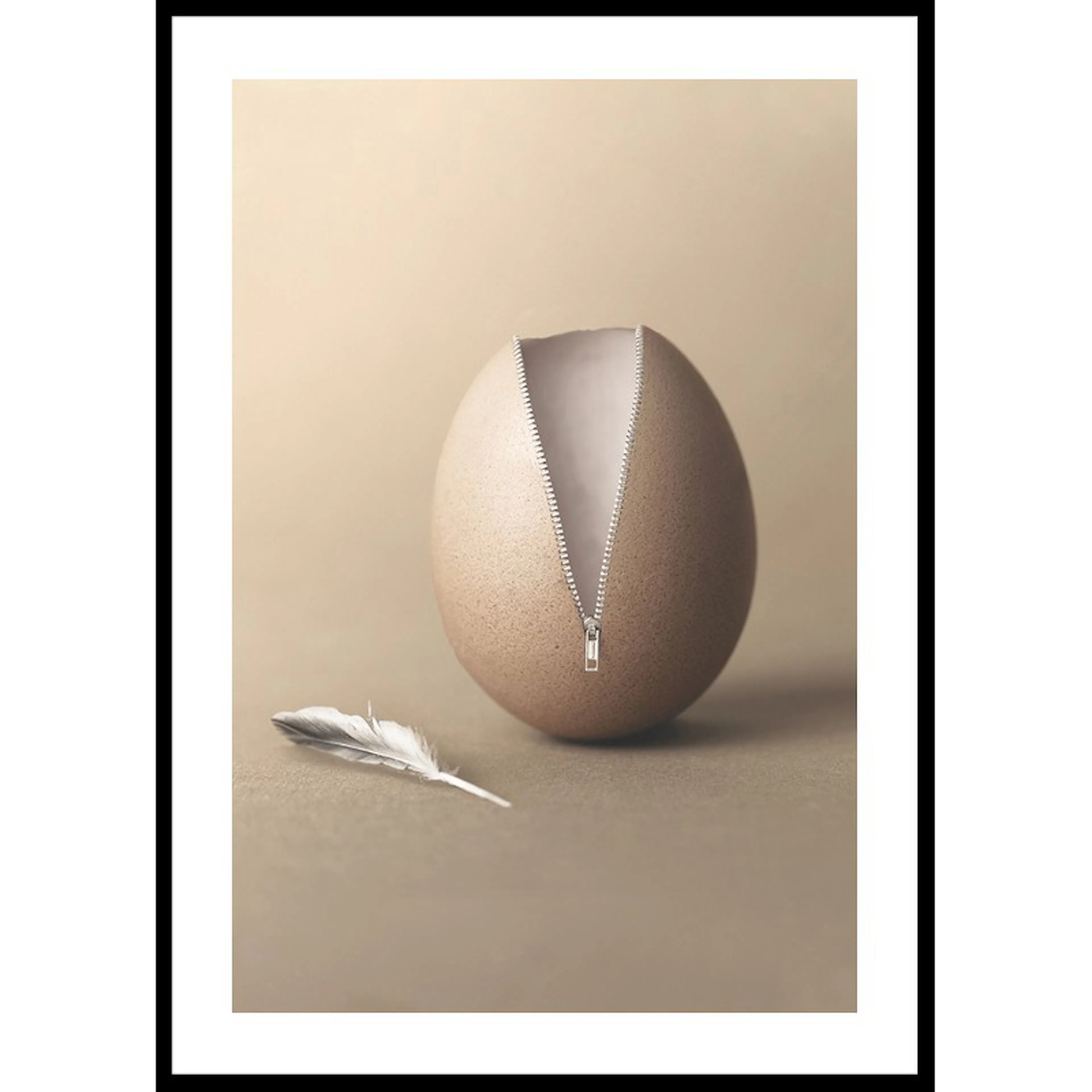 Unzipped Egg 30x40 30x40 cm