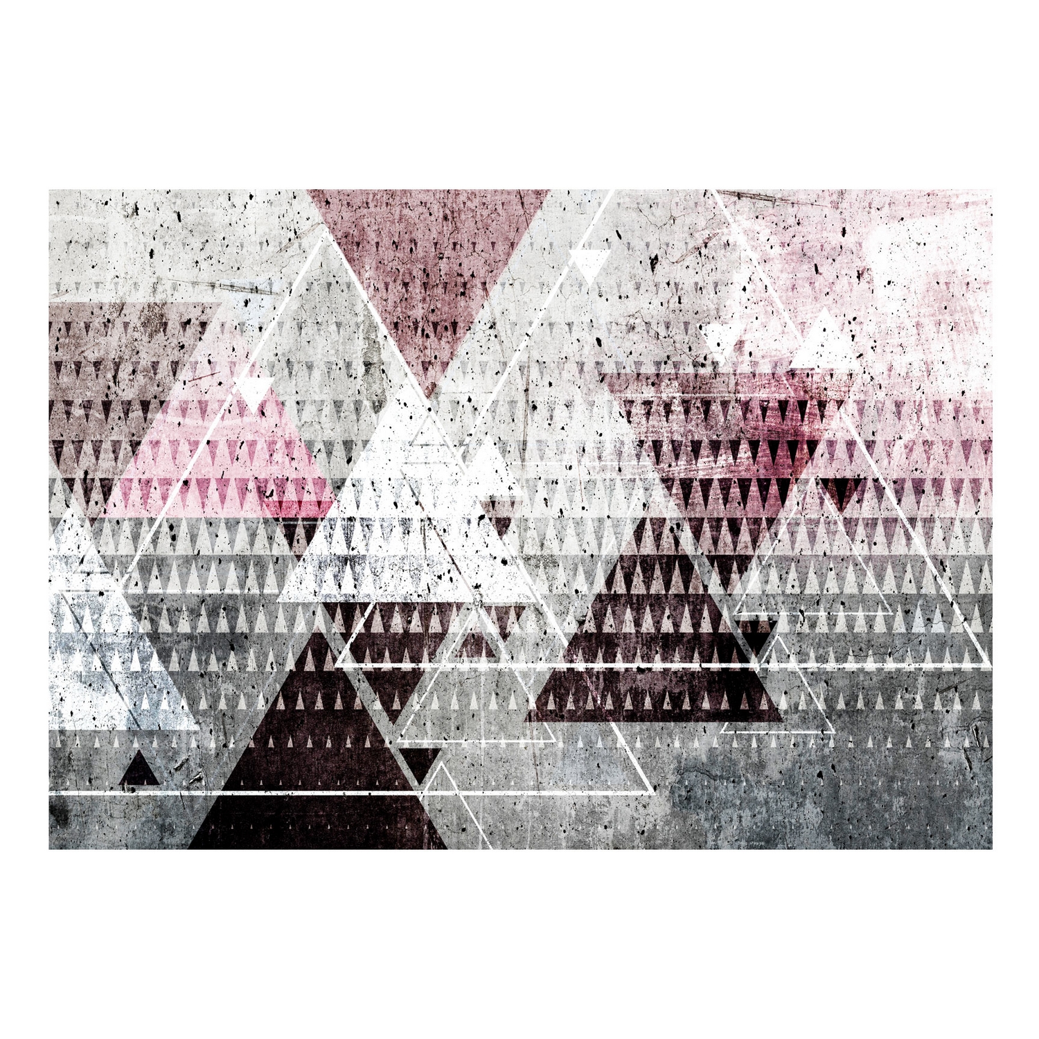 Fototapet Arkiio Självhäftande Triangles