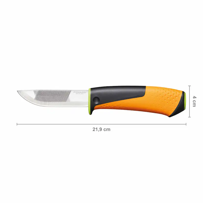 Grovkniv Fiskars Inbyggd Slip