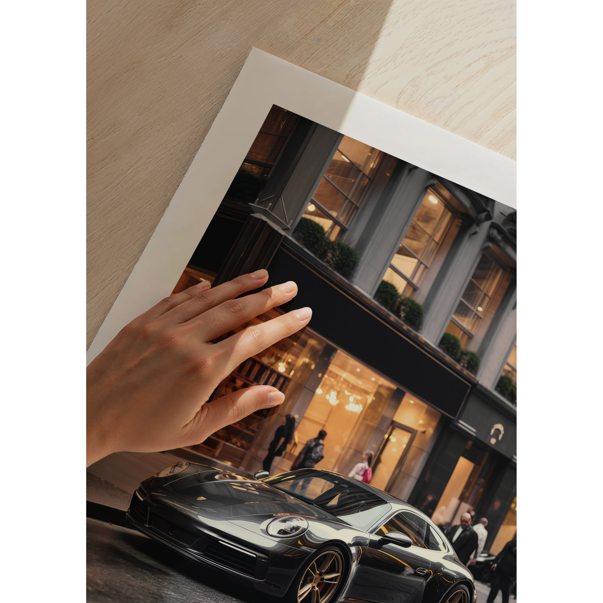 Poster Gallerix Porsche 911 Carrera Street View