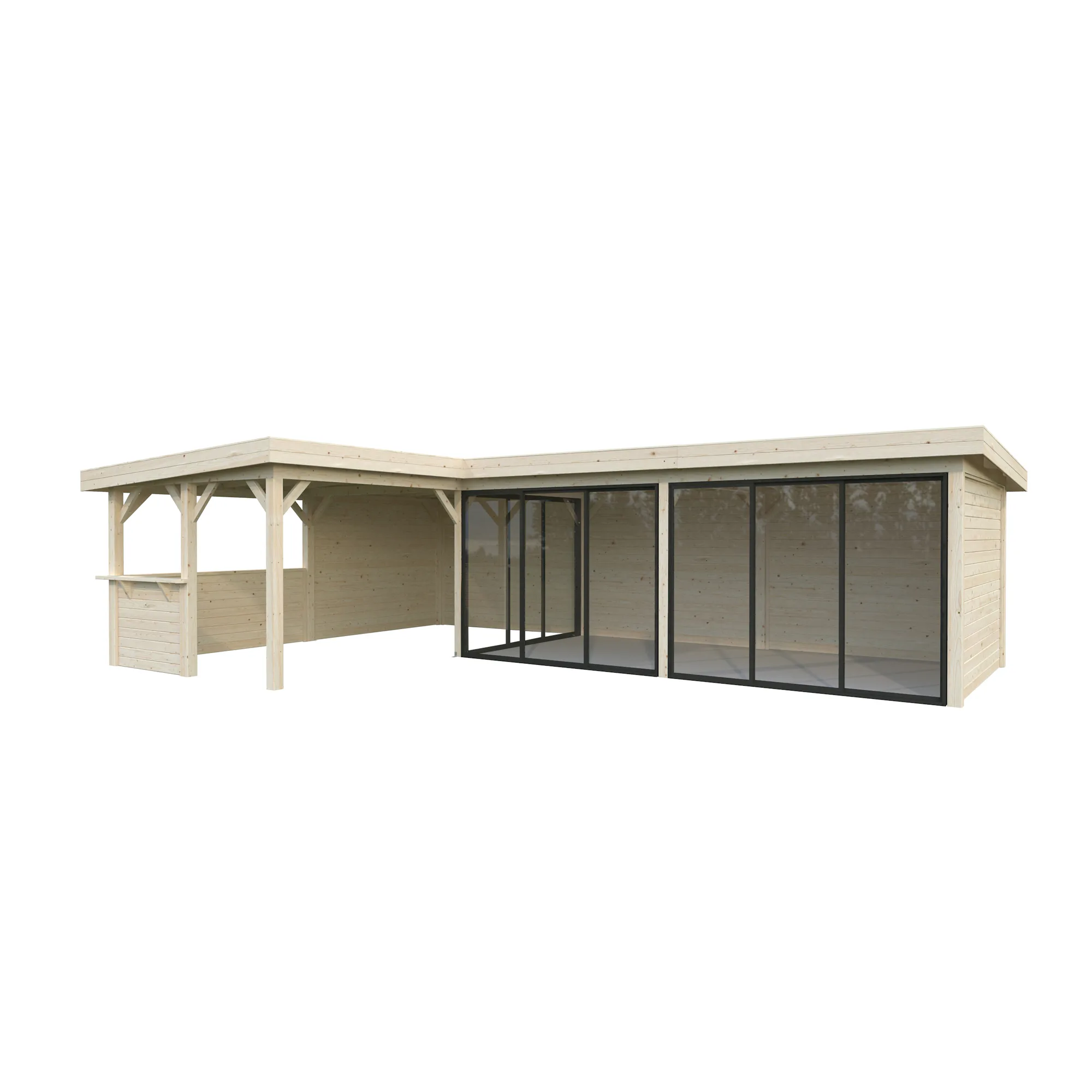 Lenna 33,2 m2 Set 720 Slide Plus NO Obehandlad