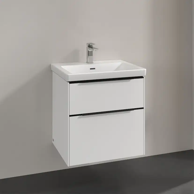 Tvättställsskåp Villeroy & Boch Subway 3.0 med 2 Lådor