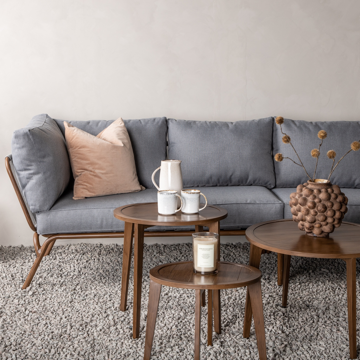 Hörnsoffa Venture Home Roxo Utomhus