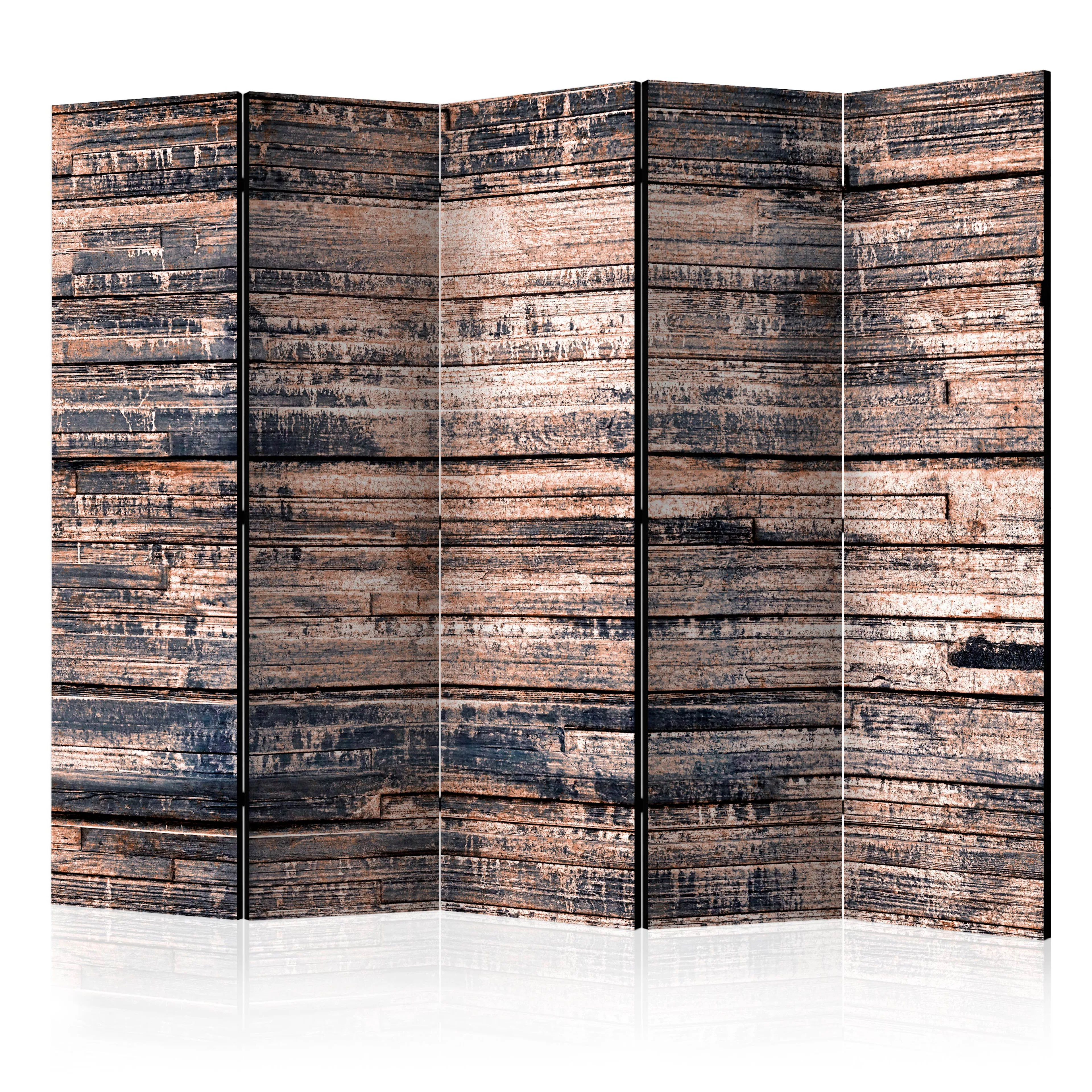 Rumsavdelare Skärmvägg Arkiio Burnt Boards II 225x172 cm