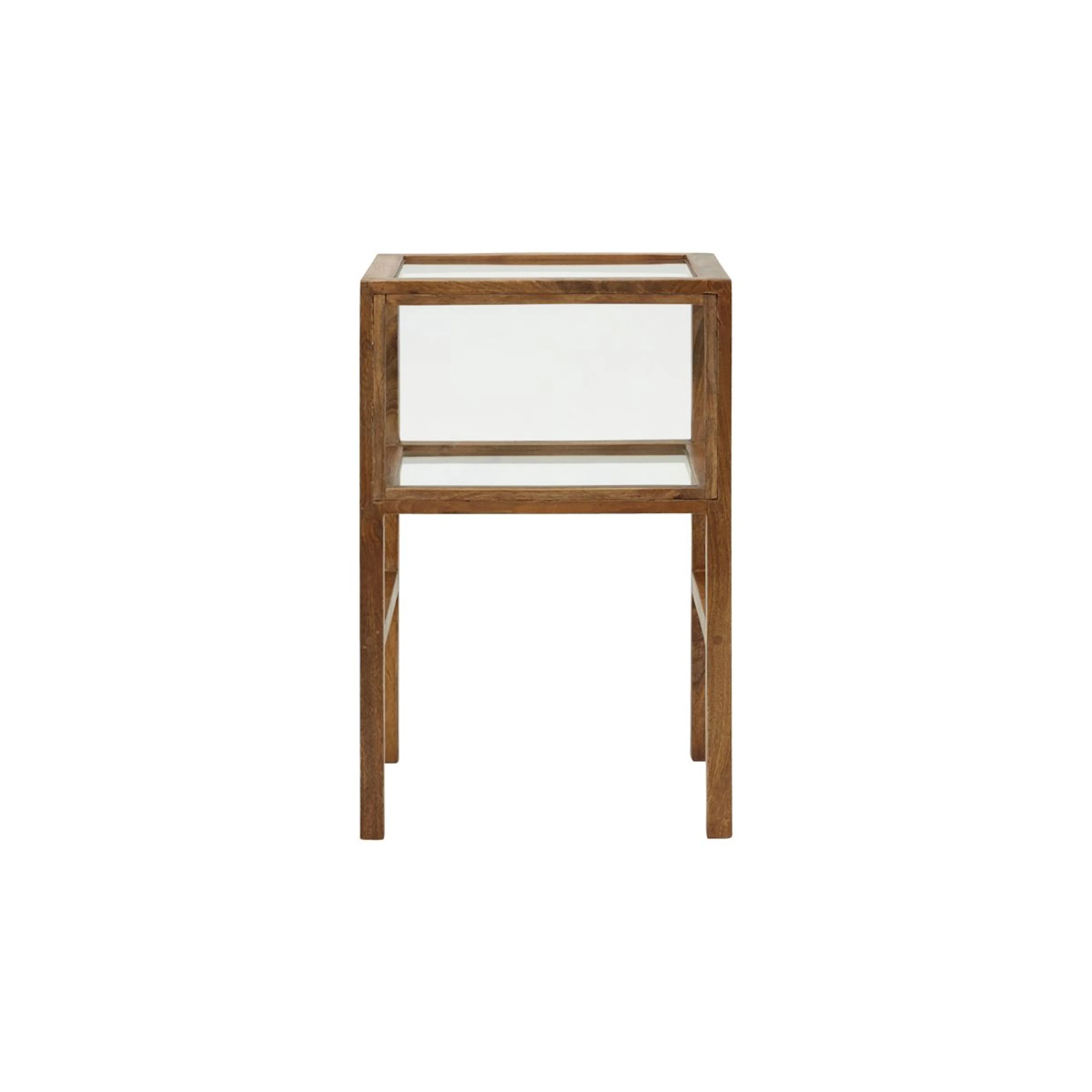 Sidobord House Doctor Montre Antik Brun