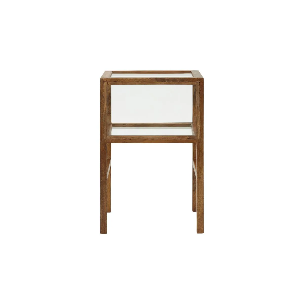 Sidobord House Doctor Montre Antik Brun