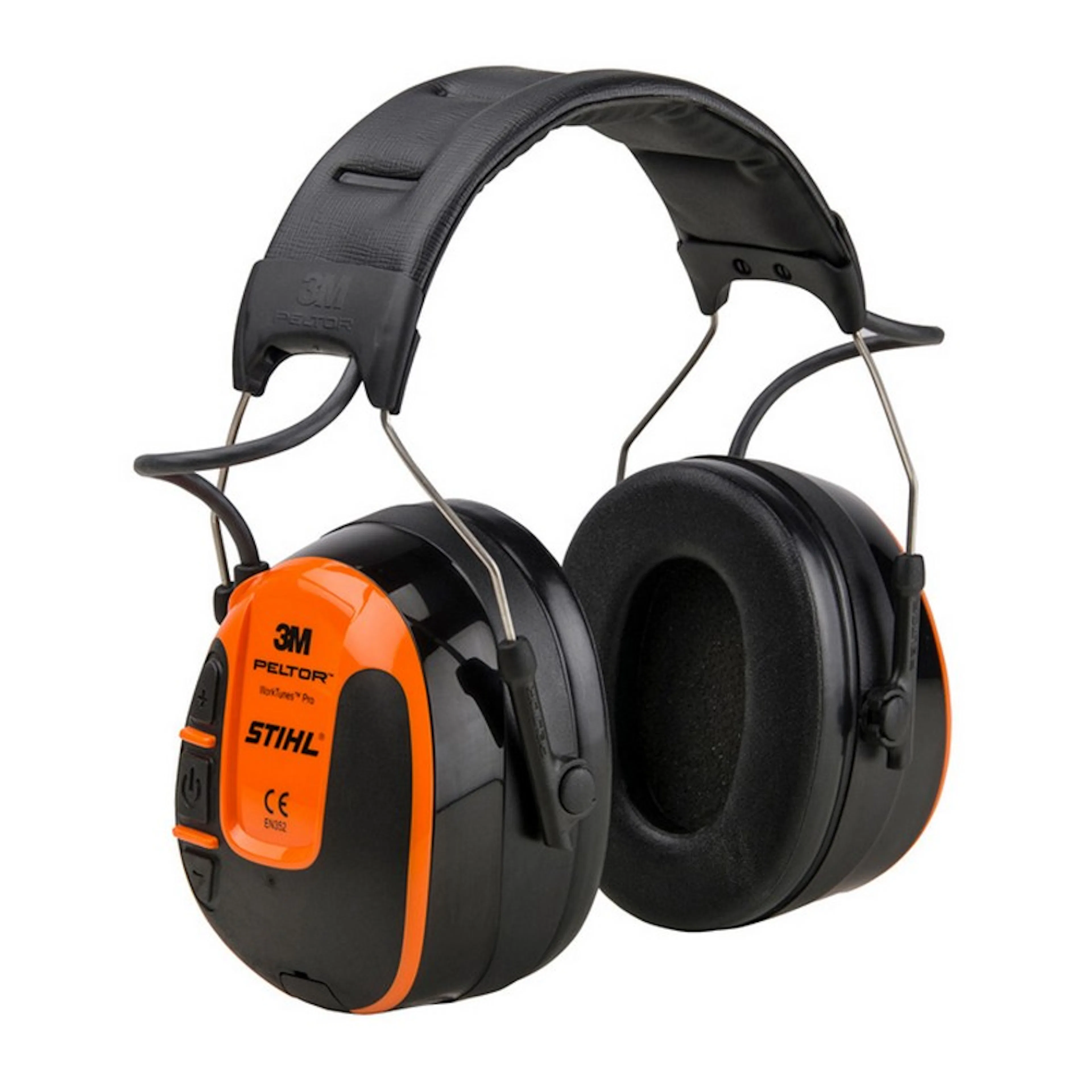 Stihl Hörselskydd FM-radio med hjäs Hjässbygel