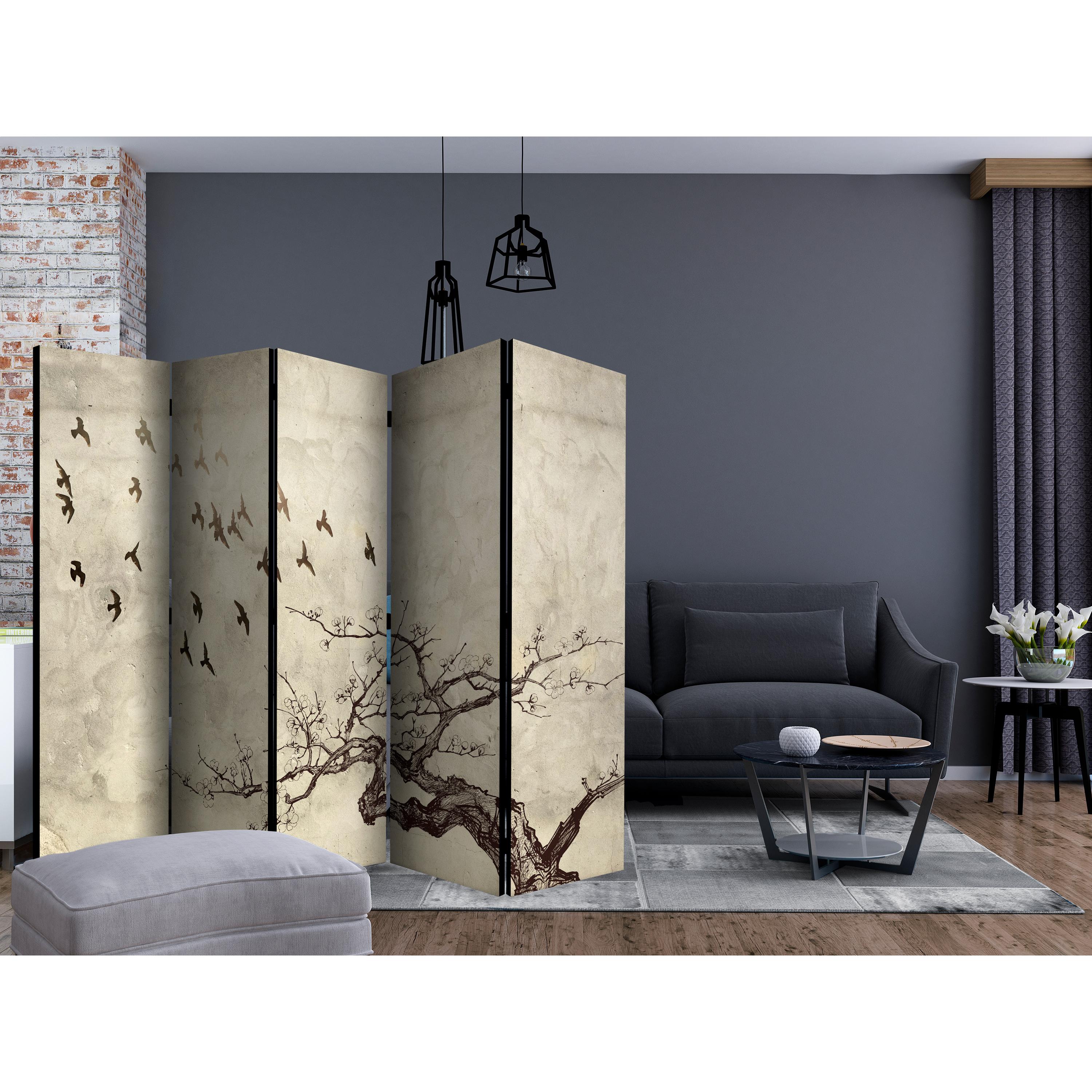 Rumsavdelare Skärmvägg Arkiio Flock of Birds II 225x172 cm
