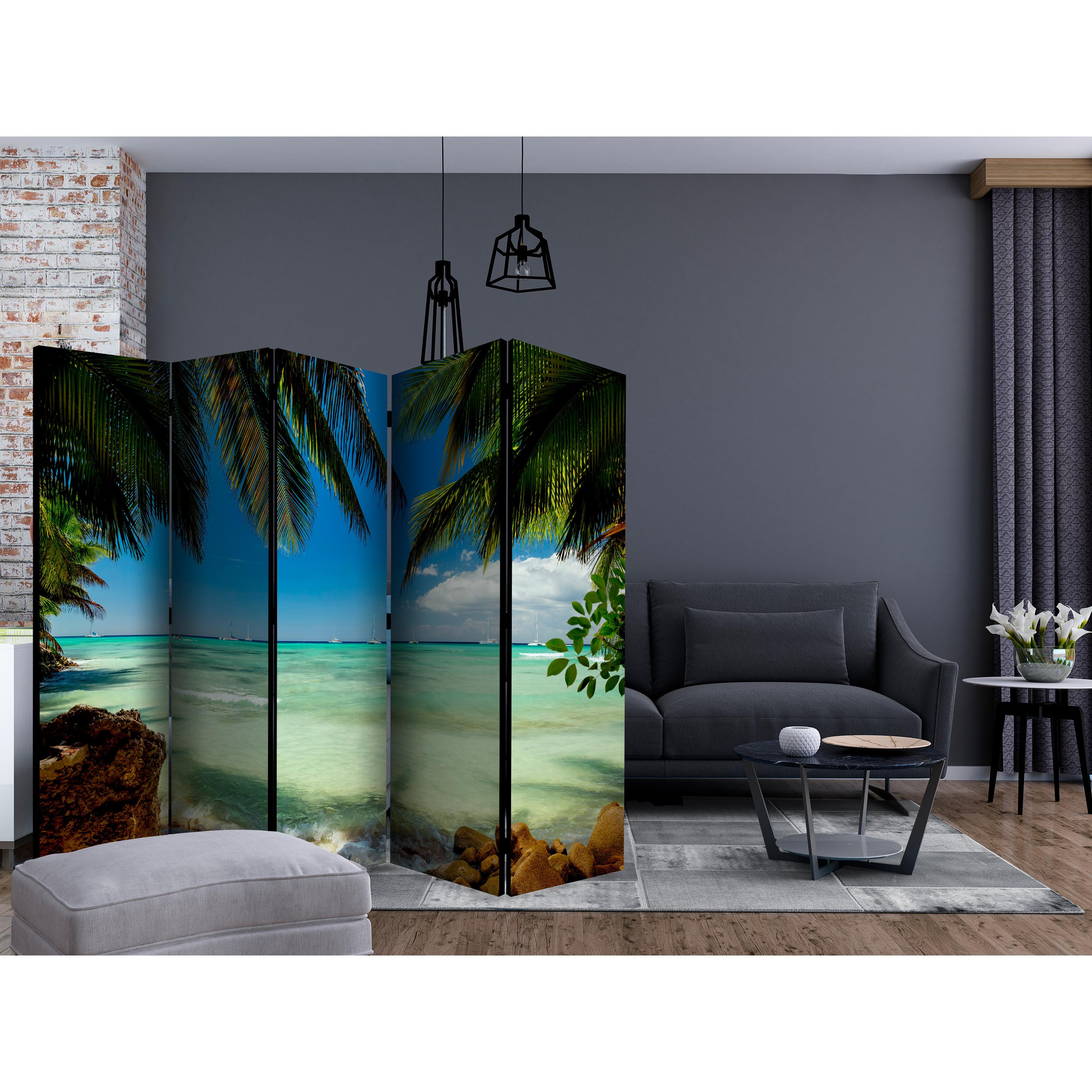 Rumsavdelare Skärmvägg Arkiio Relaxing on the Beach II 225x172 cm