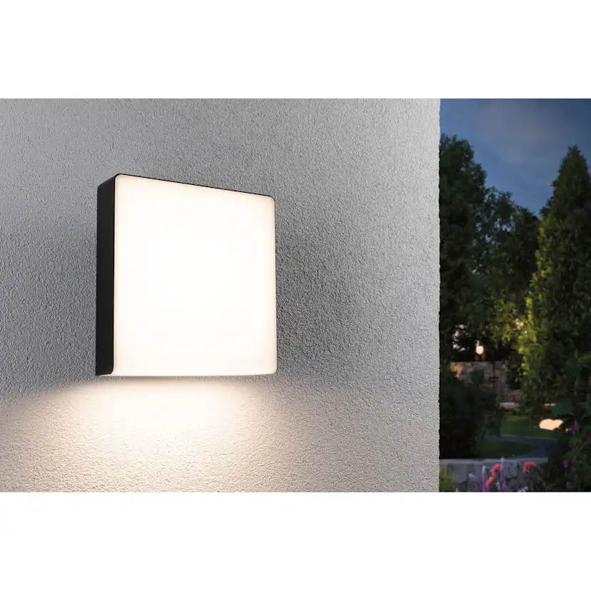 Fasadbelysning LED Paulmann Azalena med Skymningsstyrd rörelsedetektor IP44 230V