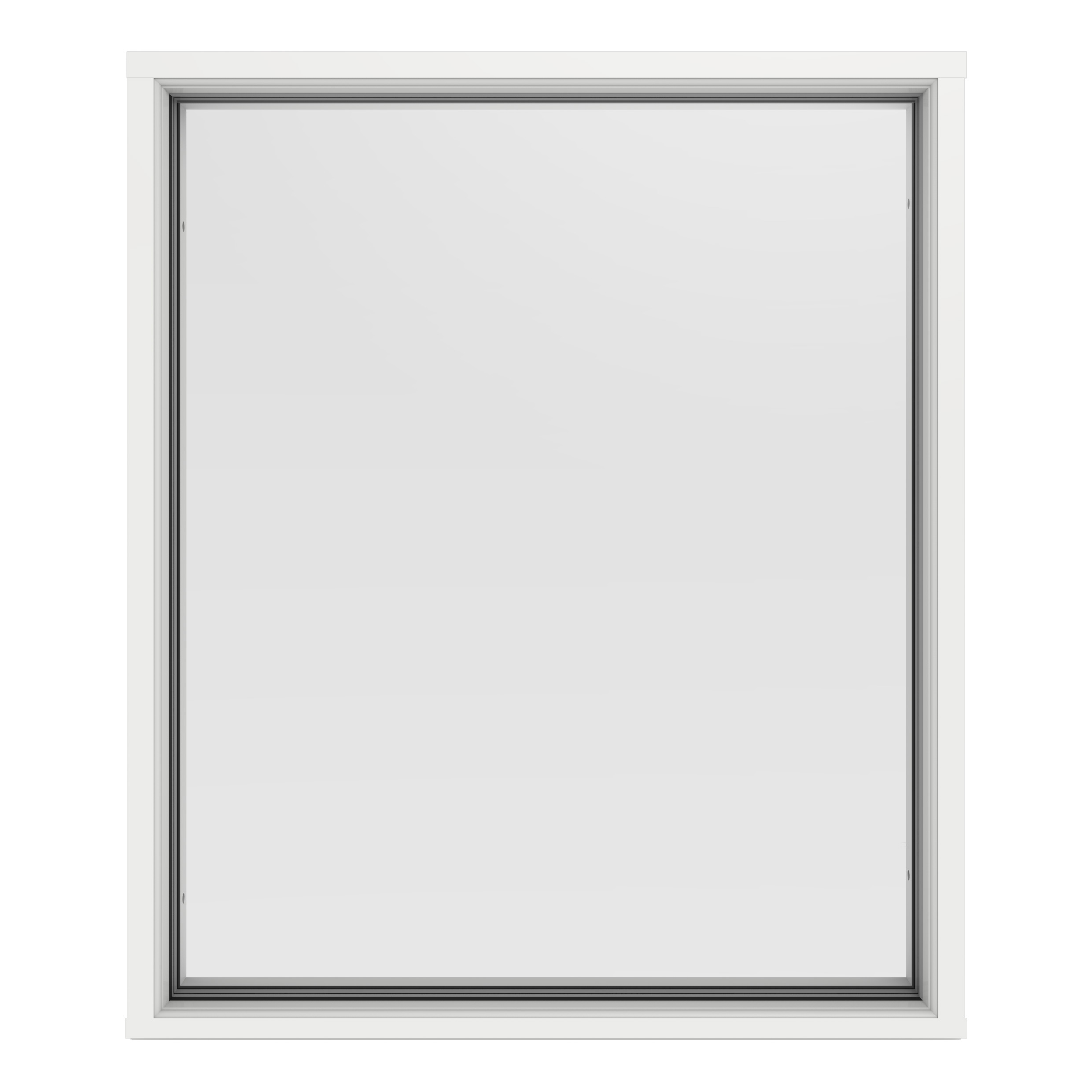 Fast Fönster Outline Trä/Aluminium Lagerfört