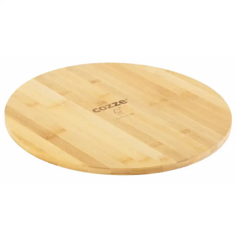 Pizzaskärbräda Cozze Bambuträ 350x12 mm