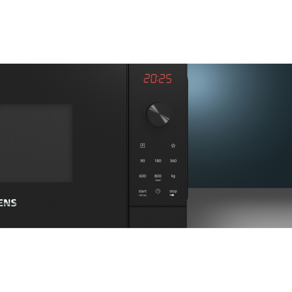 Siemens Mikrovågsugn FF023LMB2 Svart 20L med cookControl7