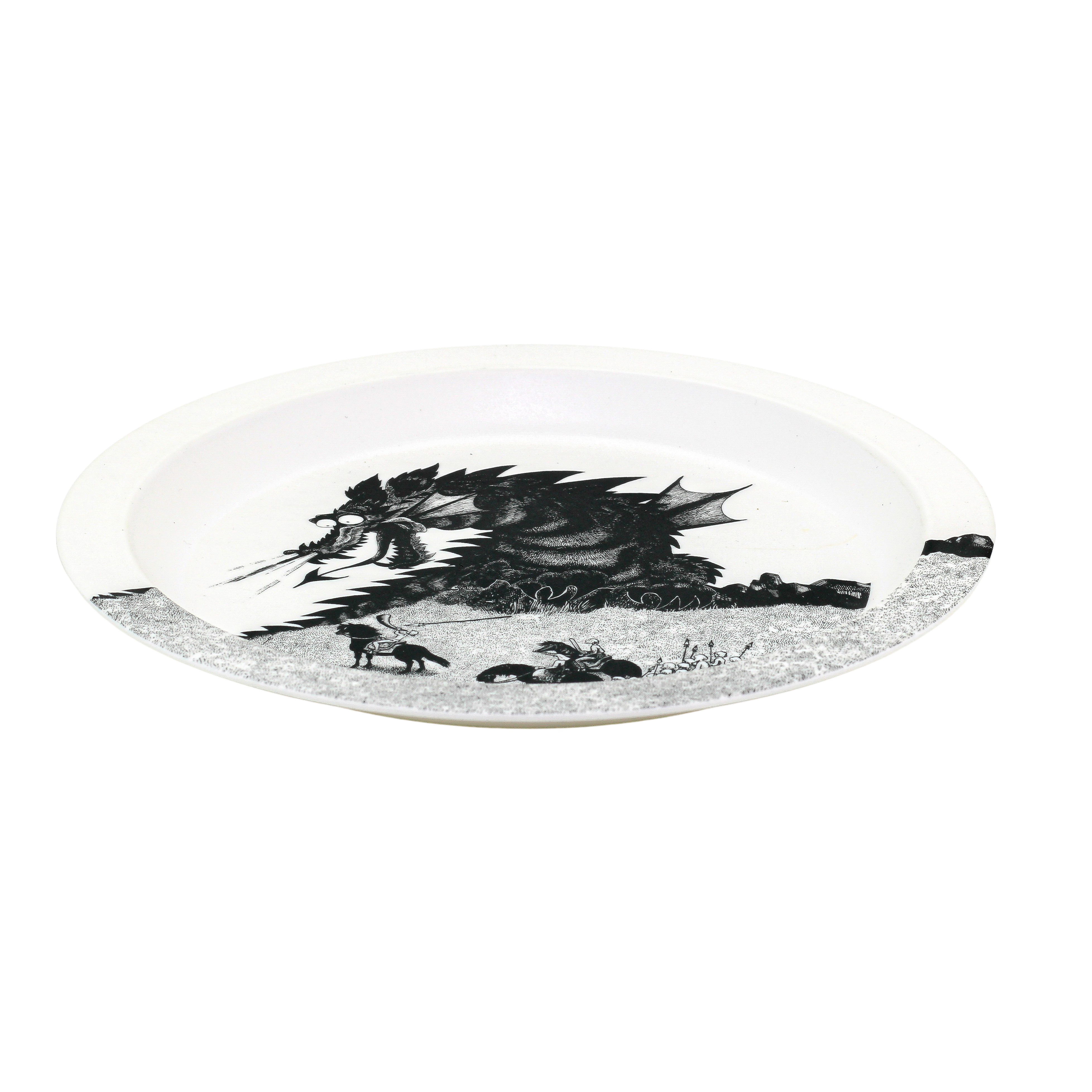 Barntallrik Rätt Start Bröderna Lejonhjärta Flat Med Kant