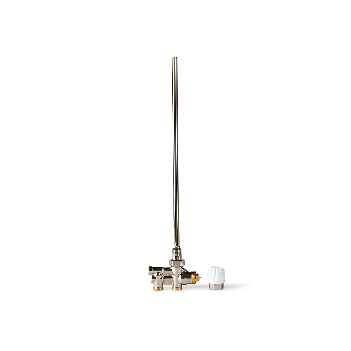 Etthålsventil Watt Heating Design Vinkel 60cc med Handratt