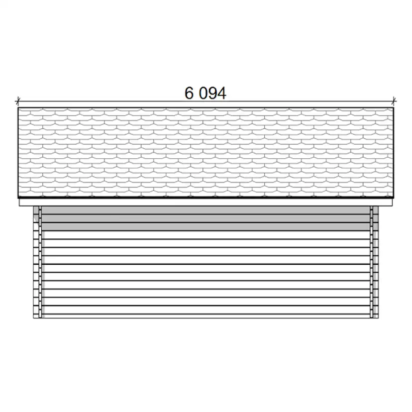 Garage LP Garden AT30L (29,9 m²)