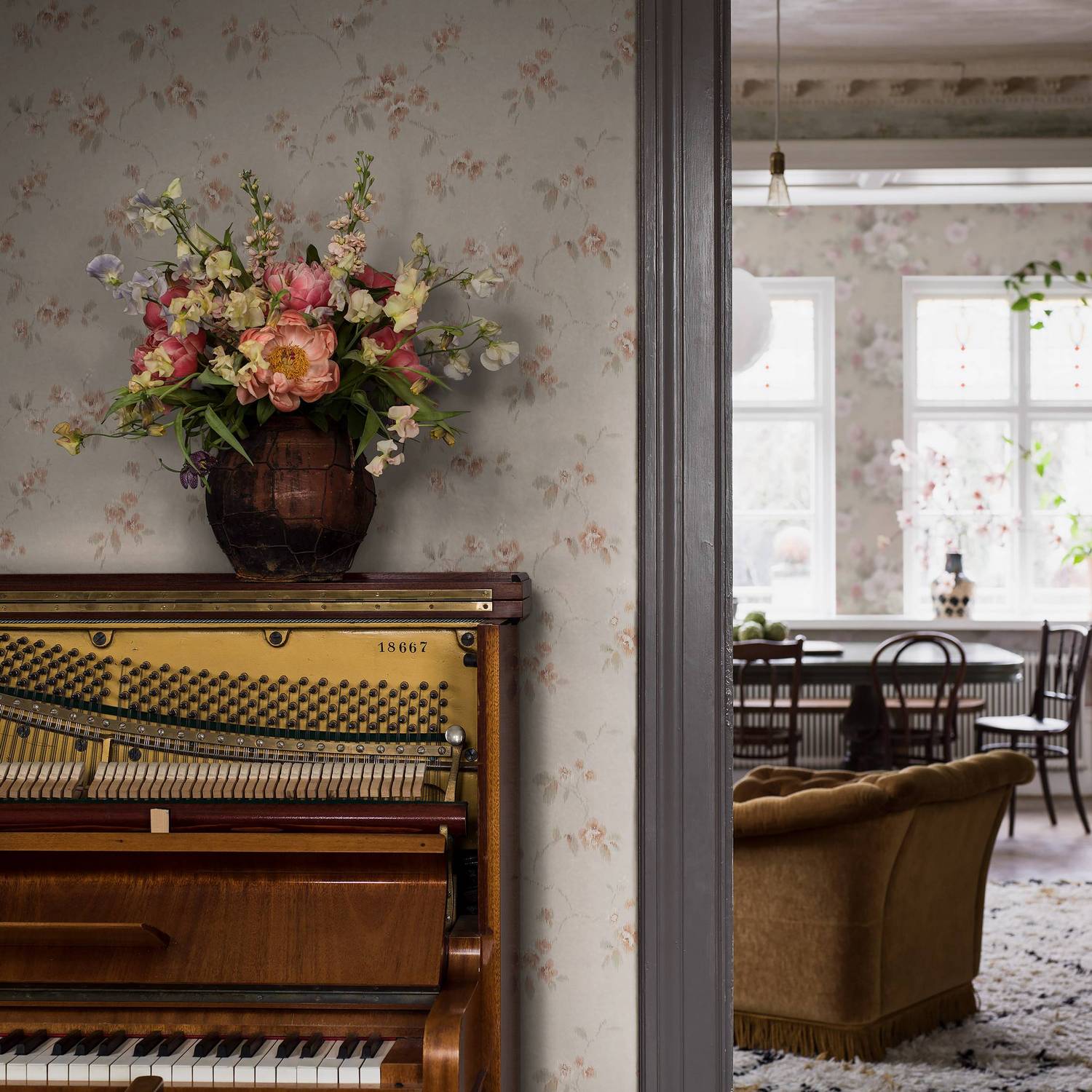 Tapet Boråstapeter Vintage Rose 4259