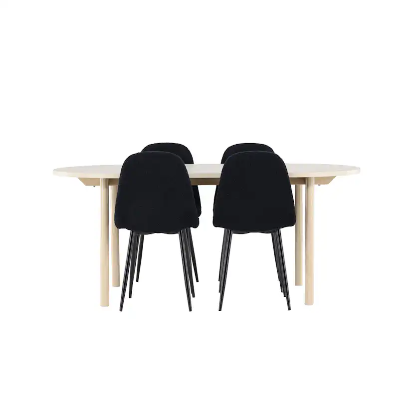 Matgrupp Venture Home Andy 180 med 4 st Polar Stolar Teddy